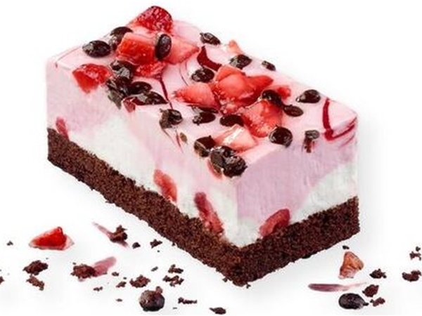 Vegan Aardbeien Slice