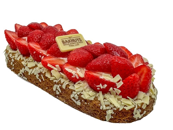 Aardbeien Amandelslof